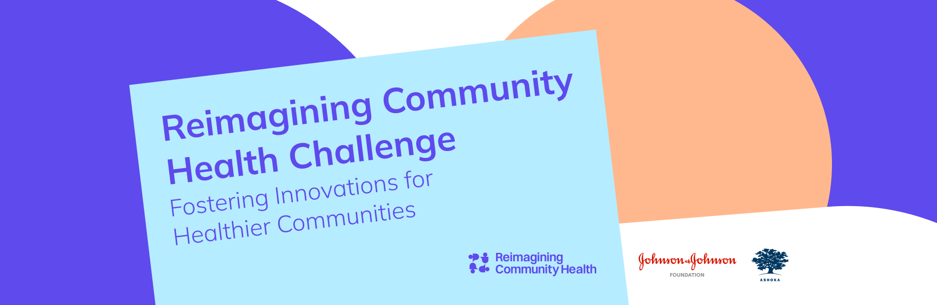 Reimagining Community Health Challenge - banner